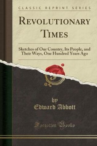 Cover of Revolutionary Times