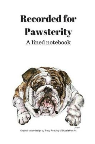 Cover of Recorded for Pawsterity