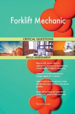 Cover of Forklift Mechanic Critical Questions Skills Assessment