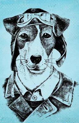Book cover for Bullet Journal for Dog Lovers Hipster Flyer Dog