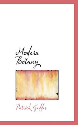 Book cover for Modern Botany