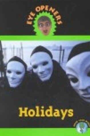 Cover of Holidays