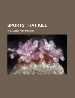 Book cover for Sports That Kill