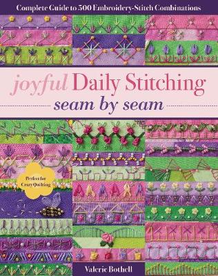 Book cover for Joyful Daily Stitching, Seam by Seam