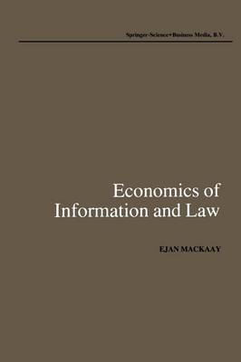 Book cover for Economics of Information and Law