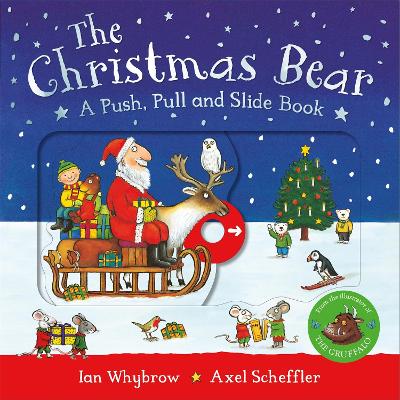 Book cover for The Christmas Bear: A Push, Pull and Slide Book
