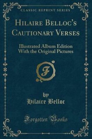 Cover of Hilaire Belloc's Cautionary Verses