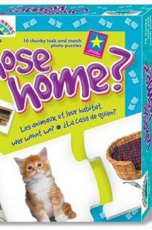 Cover of Whose Home? Sorting & Matching Photo Puzzle
