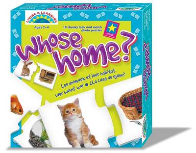 Book cover for Whose Home? Sorting & Matching Photo Puzzle