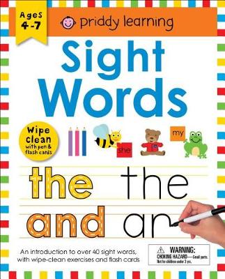 Cover of Wipe Clean Workbook: Sight Words (Enclosed Spiral Binding)