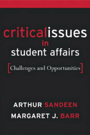 Cover of Critical Issues for Student Affairs