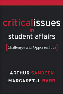 Book cover for Critical Issues for Student Affairs