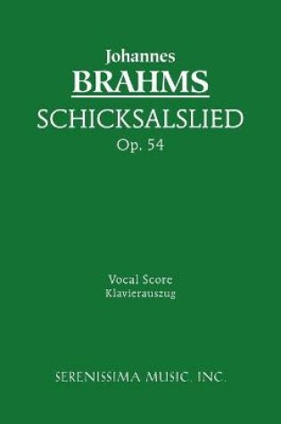 Cover of Schicksalslied, Op.54