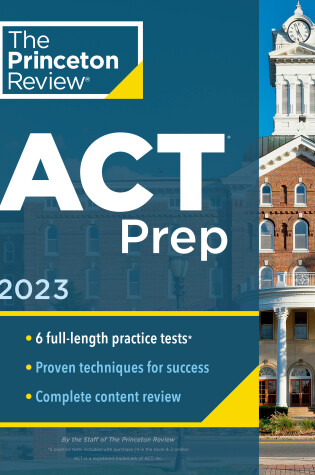 Cover of Princeton Review ACT Prep, 2023