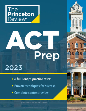Book cover for Princeton Review ACT Prep, 2023