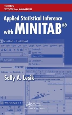 Book cover for Applied Statistical Inference with MINITAB