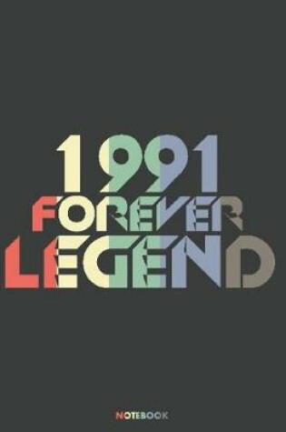 Cover of 1991 Forever Legend Notebook