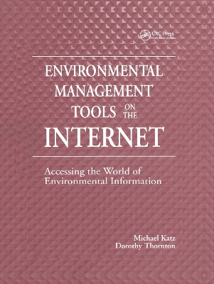 Book cover for Environmental Management Tools on the Internet