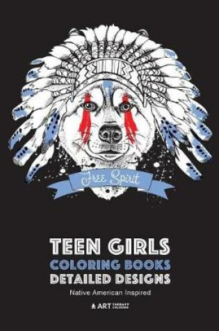 Cover of Teen Girls Coloring Books