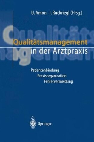 Cover of Qualitatsmanagement in Der Arztpraxis