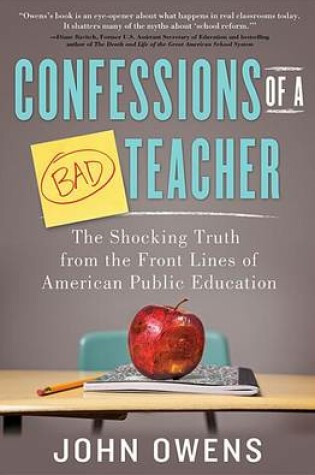 Cover of Confessions of a Bad Teacher