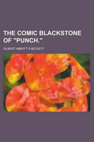 Cover of The Comic Blackstone of "Punch."