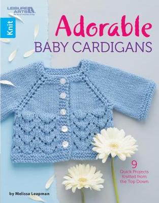 Book cover for Adorable Baby Cardigans
