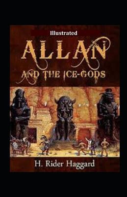 Book cover for Allan and the Ice Gods illustrated