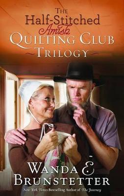Book cover for The Half-Stitched Amish Quilting Club Trilogy