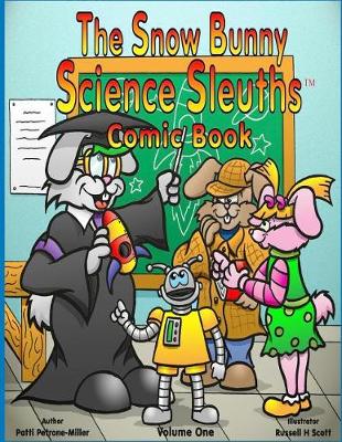 Book cover for The Snow Bunny Science Sleuths Comic Book