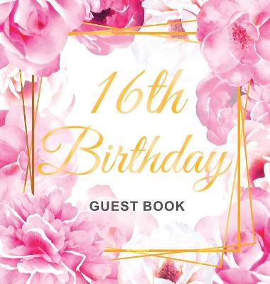 Book cover for 16th Birthday Guest Book