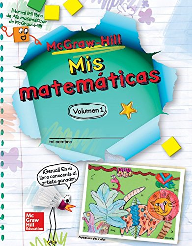 Book cover for McGraw-Hill My Math, Grade 2, Spanish Student Edition, Volume 1