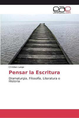 Book cover for Pensar la Escritura