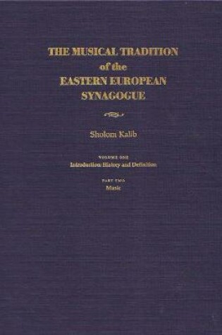 Cover of Musical Tradition of the Eastern European Synagogue