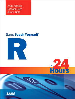 Book cover for R in 24 Hours, Sams Teach Yourself