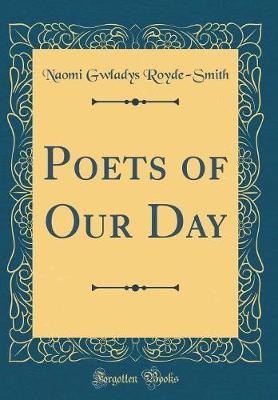 Book cover for Poets of Our Day (Classic Reprint)