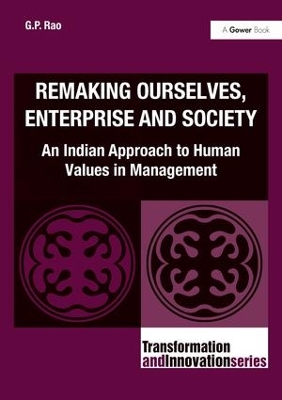 Book cover for Remaking Ourselves, Enterprise and Society