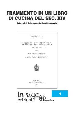 Cover of Frammento di Libro di Cucina del secolo XIV