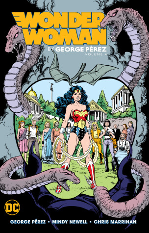 Book cover for Wonder Woman by George Perez Volume 4