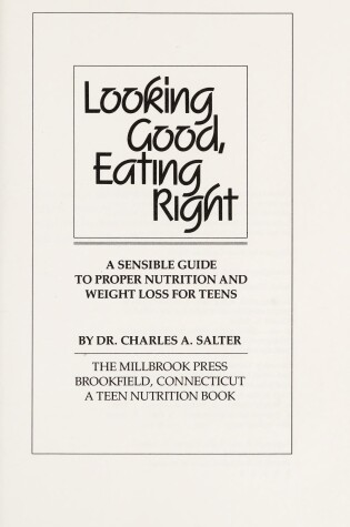 Cover of Looking Good, Eating Right