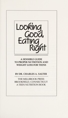 Book cover for Looking Good, Eating Right