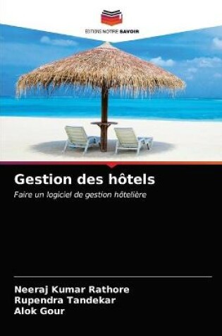 Cover of Gestion des hotels