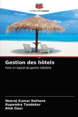 Book cover for Gestion des hotels