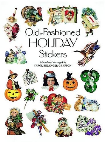 Book cover for Old-Fashioned Holiday Stickers