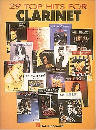 Book cover for 29 Top Hits - Clarinet