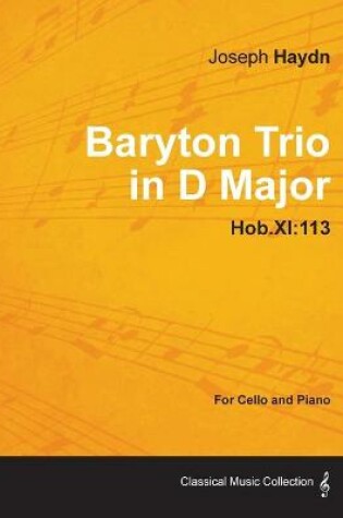 Cover of Baryton Trio in D Major Hob.XI