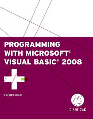 Book cover for Programming with Microsoft Visual Basic 2008