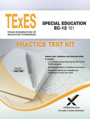 Book cover for TExES Special Education Ec-12 161 Practice Test Kit