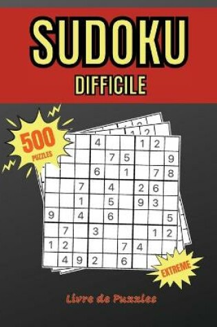 Cover of Sudoku Difficile
