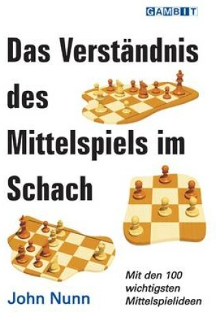 Cover of Das Verstandnis Des Mittelspiels Im Schach
